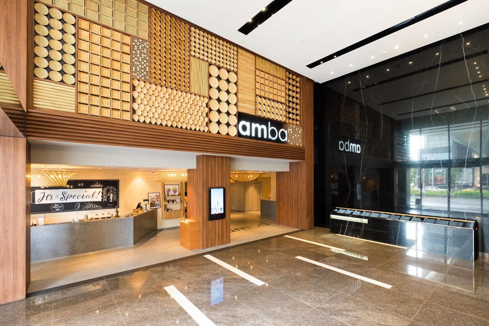 ホテル amba タイペイ ソンシャン 台北市 エクステリア 写真